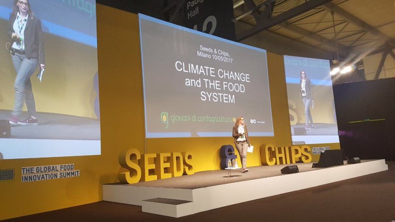 Chiara Sattin al Seeds and Chips (Global Food Innovation Summit) del 10 Maggio a Milano, sul tema “Climate change and the food system”